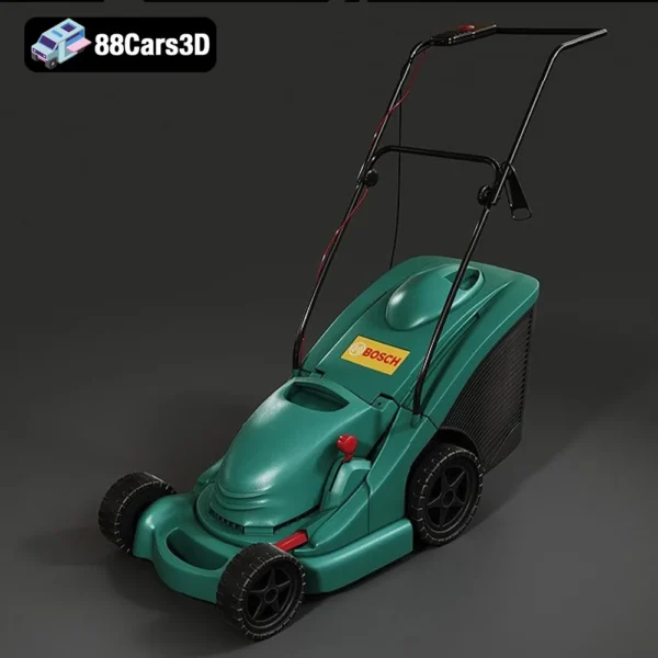 Bosch Lawn Mower 3D Model