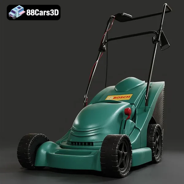 lawn_mower_bosch-002 Bosch Lawn Mower 3D Model