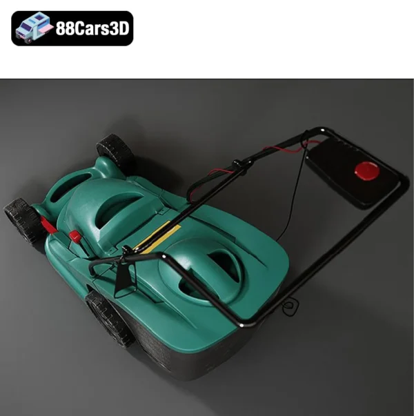 lawn_mower_bosch-003 Bosch Lawn Mower 3D Model