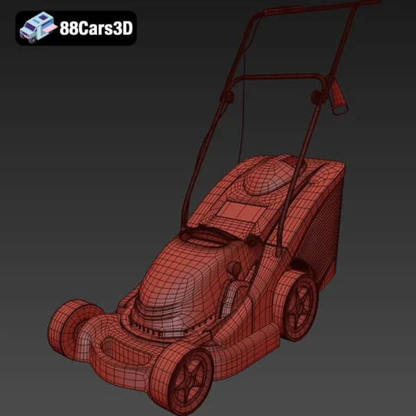 lawn_mower_bosch-006 Bosch Lawn Mower 3D Model