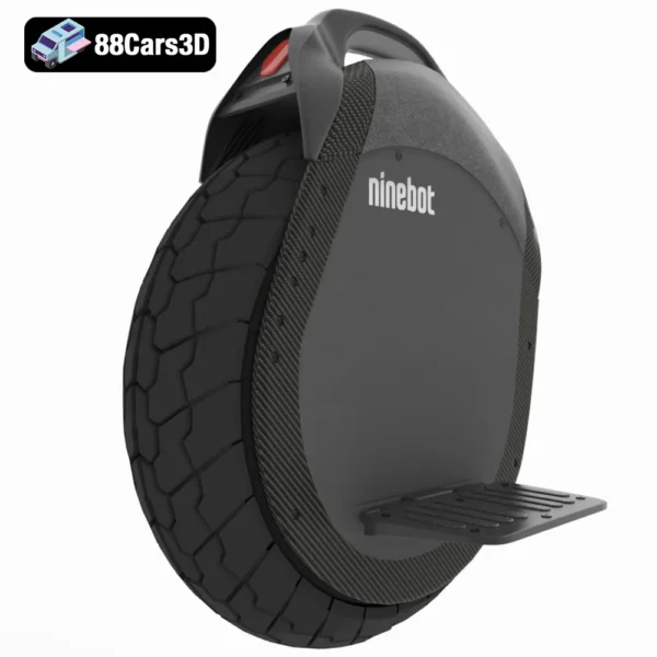 Monowheel Z10 Electric Unicycle Futuristic Personal Transport 3D Model