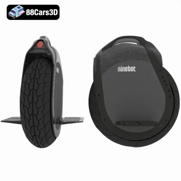 monowheel-z10-005 Monowheel Z10 Electric Unicycle Futuristic Personal Transport 3D Model
