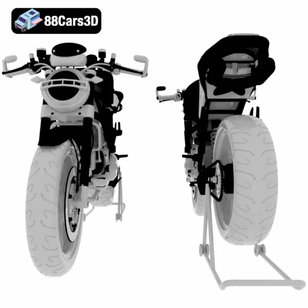 Ducati Monster (896 Style) 3D Model