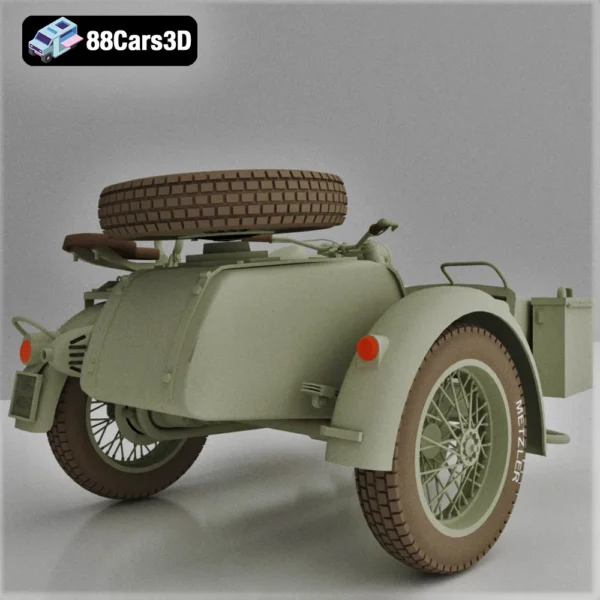 mototsikly-bmw-r75-mototsikl-106-004 BMW R75 Motorcycle 3D Model