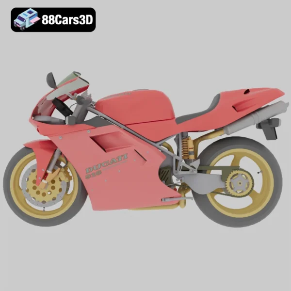 mototsikly-ducati-916-mototsikl-118-002 Ducati 916 Superbike 3D Model