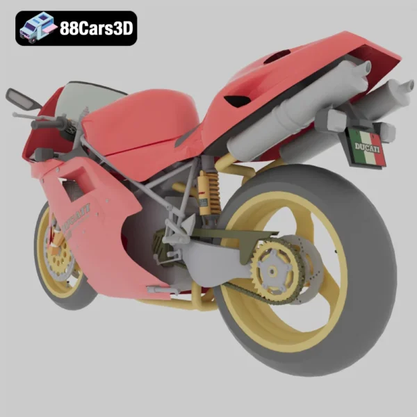 mototsikly-ducati-916-mototsikl-118-003 Ducati 916 Superbike 3D Model