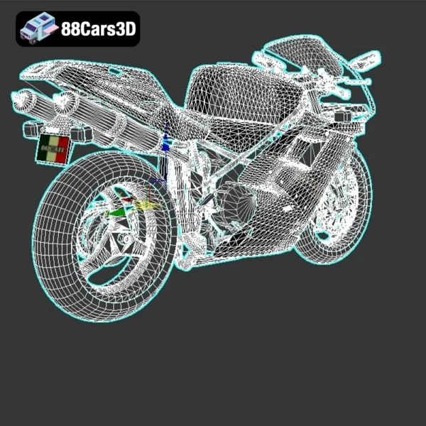 mototsikly-ducati-916-mototsikl-118-007 Ducati 916 Superbike 3D Model