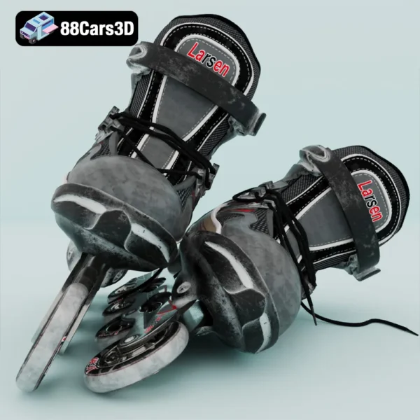 Larsen Rollerblades 3D Model