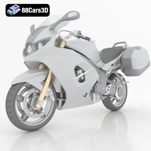 Sportbike 3D Model (Series 3)
