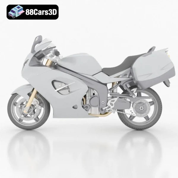 Sportbike 3D Model (Series 3)
