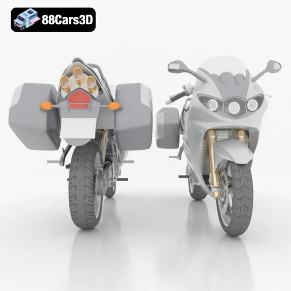 Sportbike 3D Model (Series 3)