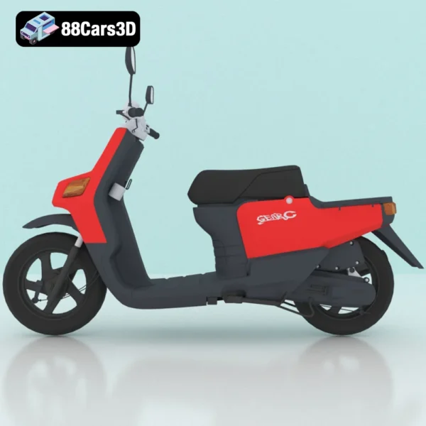 Scooter 3D Model Versatile Urban Mobility Vehicle