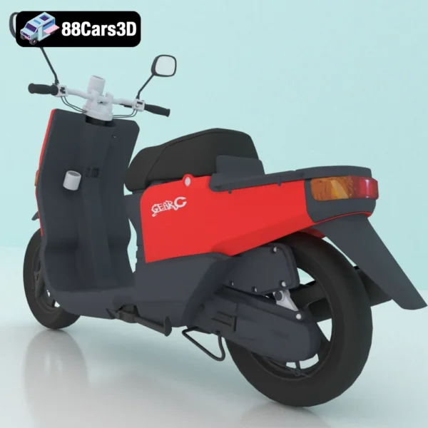 Scooter 3D Model Versatile Urban Mobility Vehicle