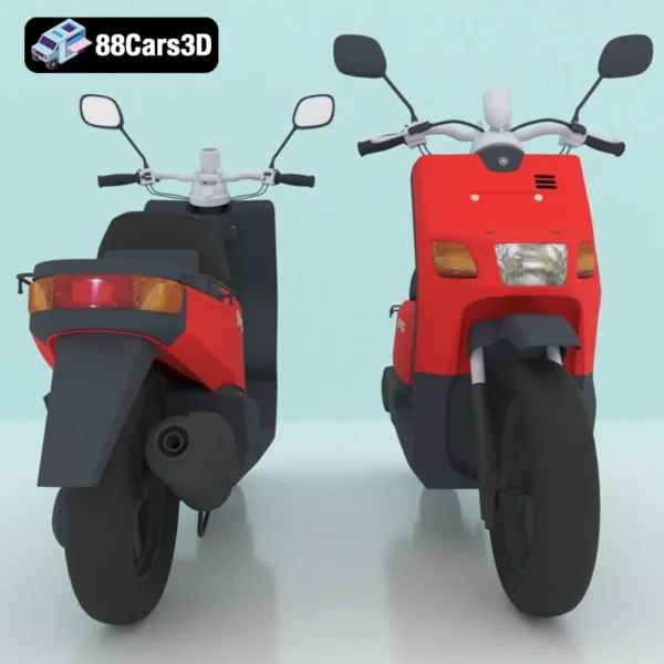 Scooter 3D Model Versatile Urban Mobility Vehicle