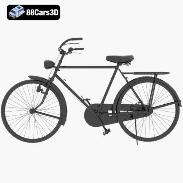 Vintage Gazelle Bicycle 3D Model