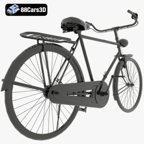 Vintage Gazelle Bicycle 3D Model