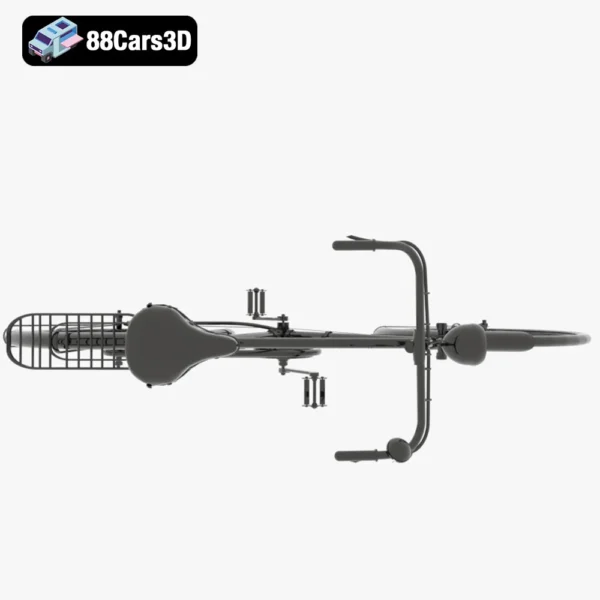 Vintage Gazelle Bicycle 3D Model