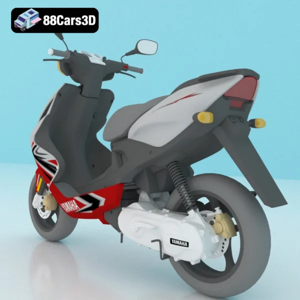 Yamaha Aerox Scooter 3D Model