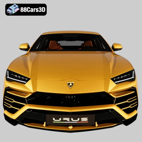 2019 Lamborghini Urus 3D Model Luxury SUV for Rendering