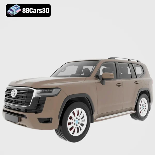 Toyota Land Cruiser 300 MAX STANDARD 3D Model Premium Luxury Off Road