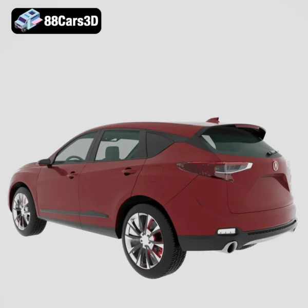Acura_RDX_Prototype_2018-003 Acura RDX Prototype 2018 3D Model Compact Luxury SUV