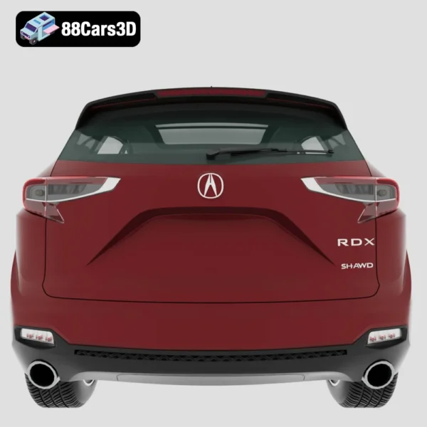 Acura_RDX_Prototype_2018-006 Acura RDX Prototype 2018 3D Model Compact Luxury SUV