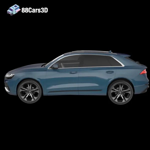 AudiQ8_2014_003 Audi Q8 2014 3D Model Premium Crossover SUV for Rendering