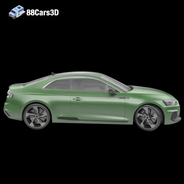 Audi_RS5_2019-003 Audi RS5 2019 3D Model Performance Coupe for Simulation