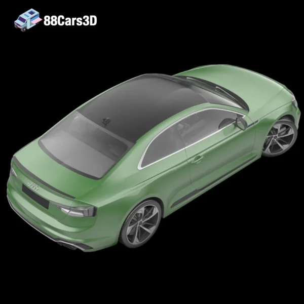 Audi_RS5_2019-005 Audi RS5 2019 3D Model Performance Coupe for Simulation