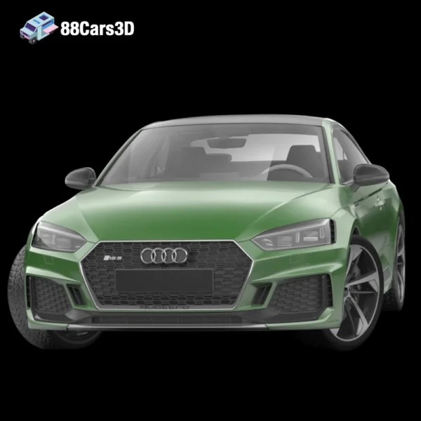 Audi_RS5_2019-007 Audi RS5 2019 3D Model Performance Coupe for Simulation