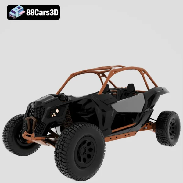 Can Am Maverick 2019 3D Model Off Road Buggy for Simulation