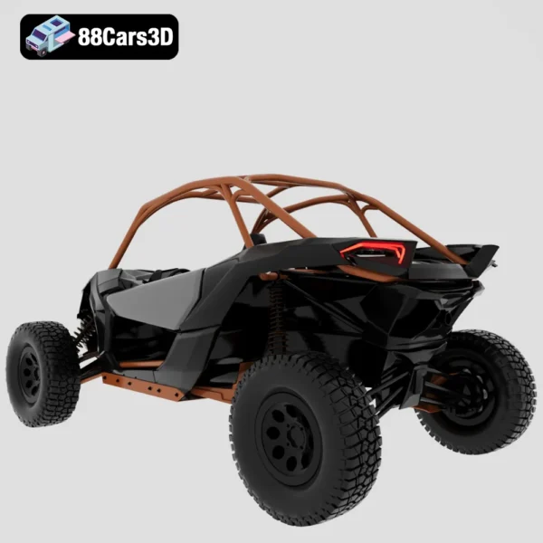 Can Am Maverick 2019 3D Model Off Road Buggy for Simulation