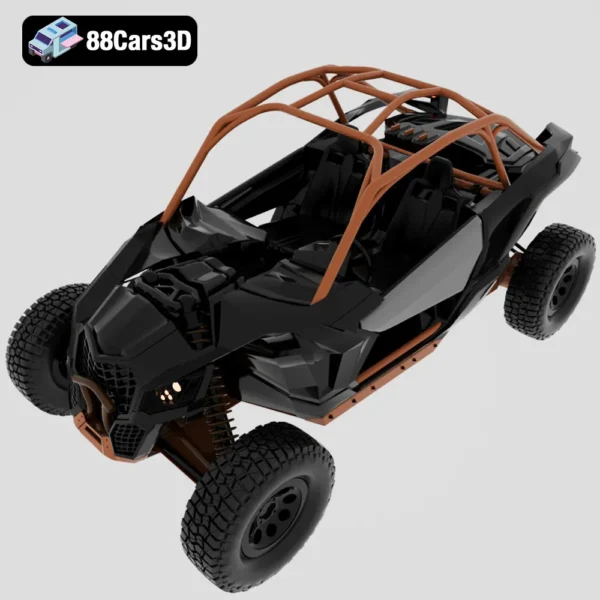Can Am Maverick 2019 3D Model Off Road Buggy for Simulation