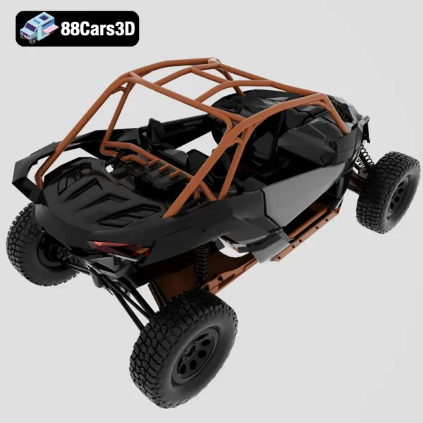 Can Am Maverick 2019 3D Model Off Road Buggy for Simulation