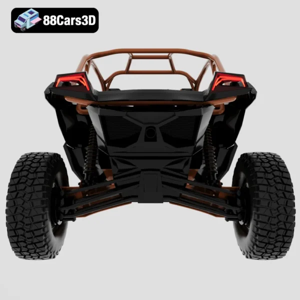Can Am Maverick 2019 3D Model Off Road Buggy for Simulation