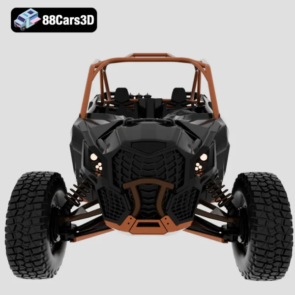 Can Am Maverick 2019 3D Model Off Road Buggy for Simulation