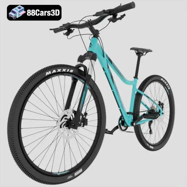 Merida Juliet Bicycle 3D Model High Performance Women's Mountain Bike