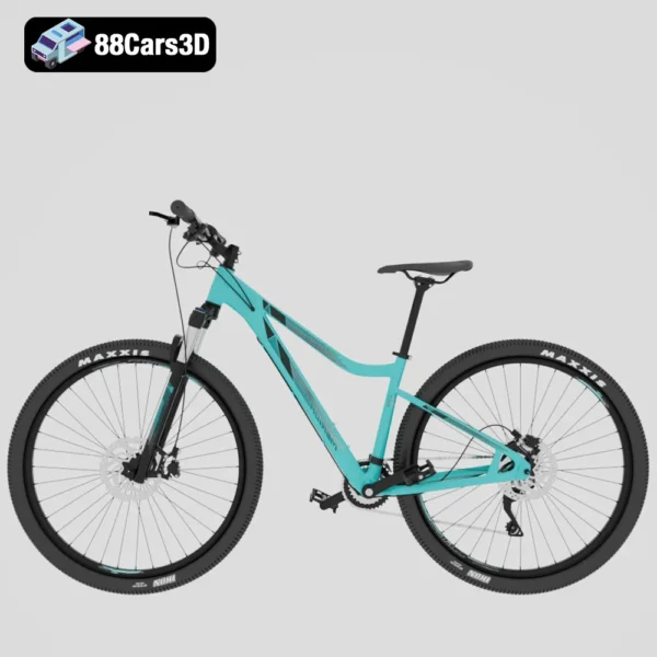 Bicycle - MERIDA JULIET-002 Merida Juliet Bicycle 3D Model High Performance Women's Mountain Bike