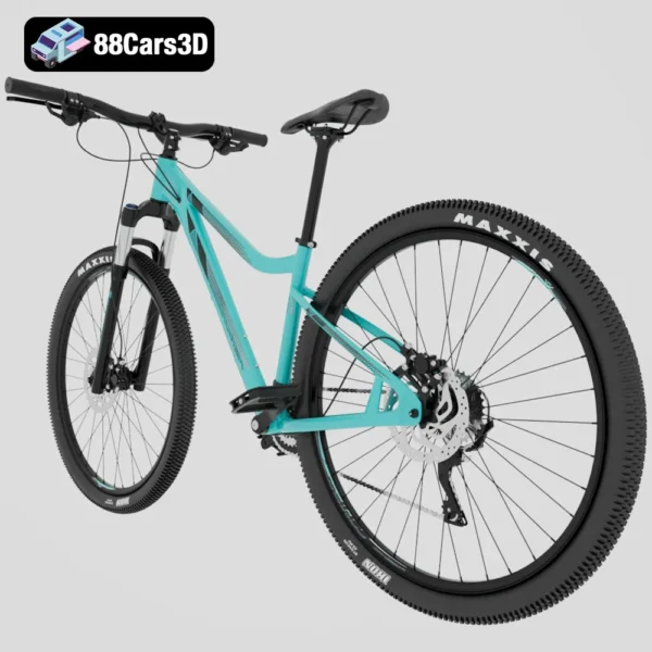 Bicycle - MERIDA JULIET-003 Merida Juliet Bicycle 3D Model High Performance Women's Mountain Bike