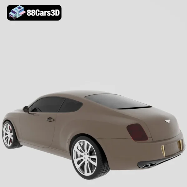 Continental_Supersports_Coupe_2010-003 Bentley Continental Supersports Coupe 2010 3D Model Luxury Grand Tourer
