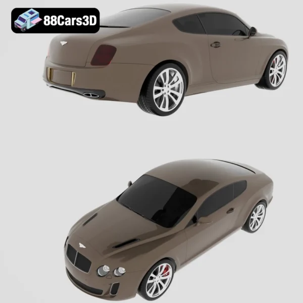 Continental_Supersports_Coupe_2010-007 Bentley Continental Supersports Coupe 2010 3D Model Luxury Grand Tourer