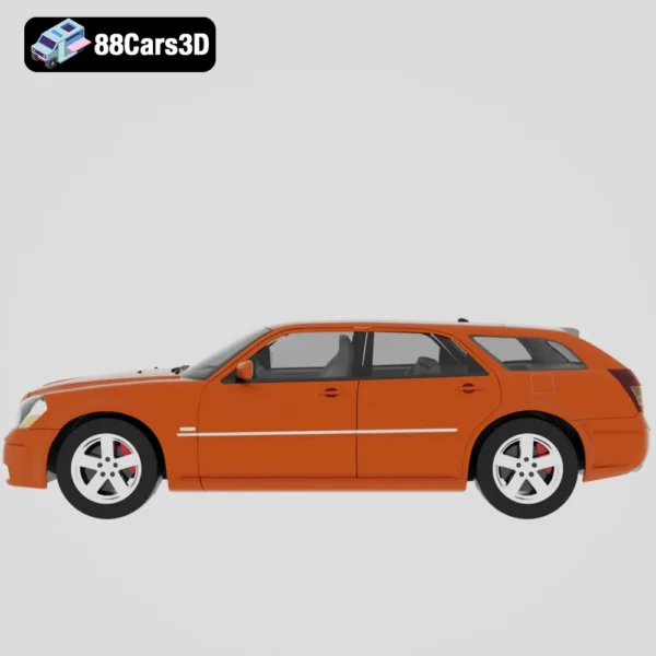 Dodge_Magnum_RT_2004-002 Dodge Magnum RT 2004 3D Model Performance Wagon