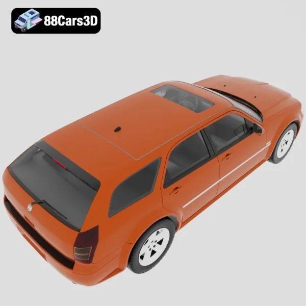Dodge_Magnum_RT_2004-005 Dodge Magnum RT 2004 3D Model Performance Wagon