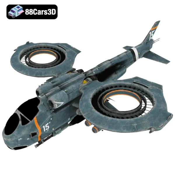 Helicopter Transporter-004 Helicopter Transporter 3D Model Heavy-Duty Ground Vehicle