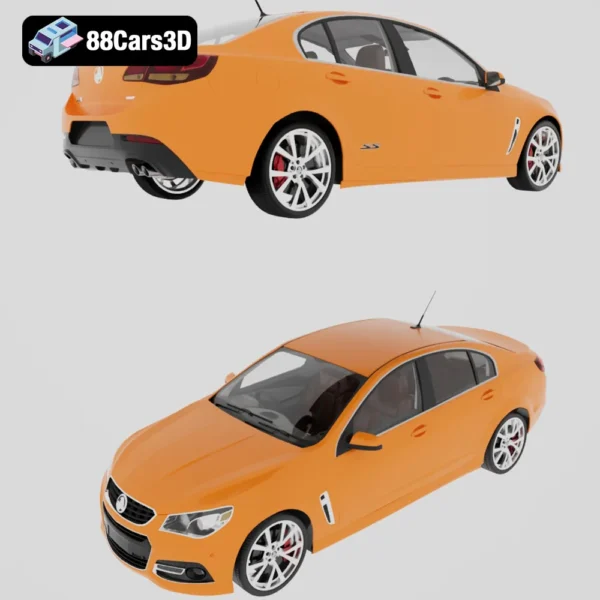 Holden_Commodore_(Mk4f)_(VF)_SSV_HQinterior_2013-006 Holden Commodore VF SSV Holden Commodore 2013 3D Model