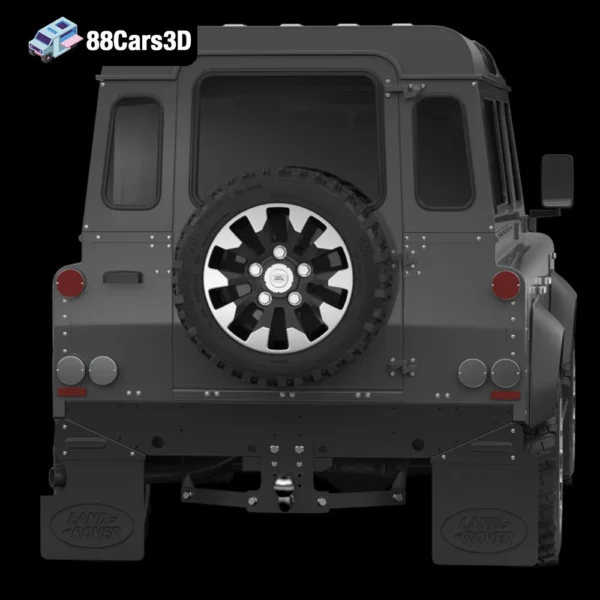 Land Rover Defender 3D Model Iconic Off-Road SUV Asset