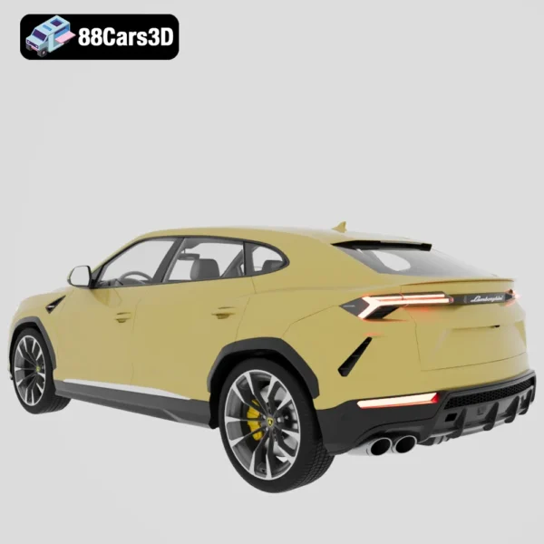 Lamborghini_Urus_2015-003 Lamborghini Urus 2017 3D Model Super SUV for Simulation & Rendering