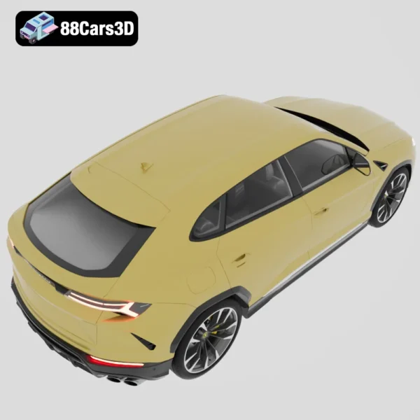 Lamborghini_Urus_2015-005 Lamborghini Urus 2017 3D Model Super SUV for Simulation & Rendering