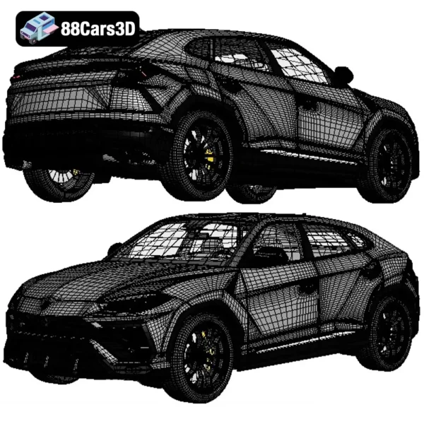 Lamborghini_Urus_2015-009 Lamborghini Urus 2017 3D Model Super SUV for Simulation & Rendering