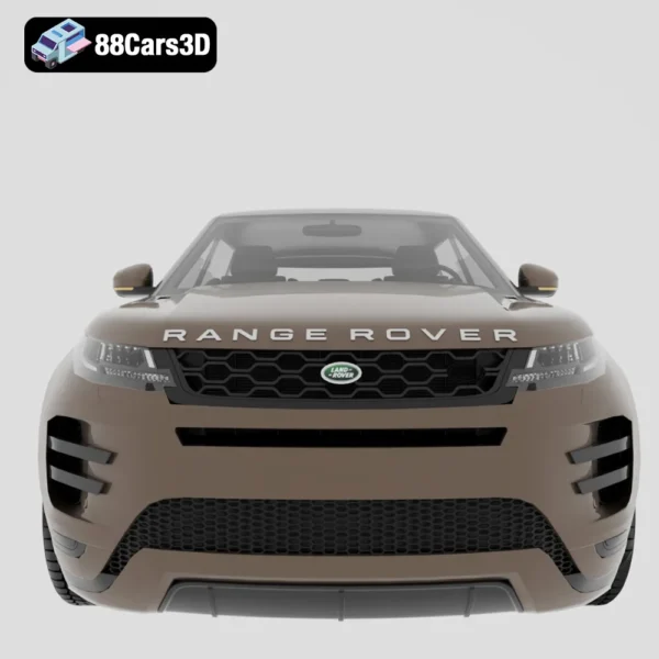 Range Rover Evoque R Dynamic 2019 3D Model Luxury Compact SUV